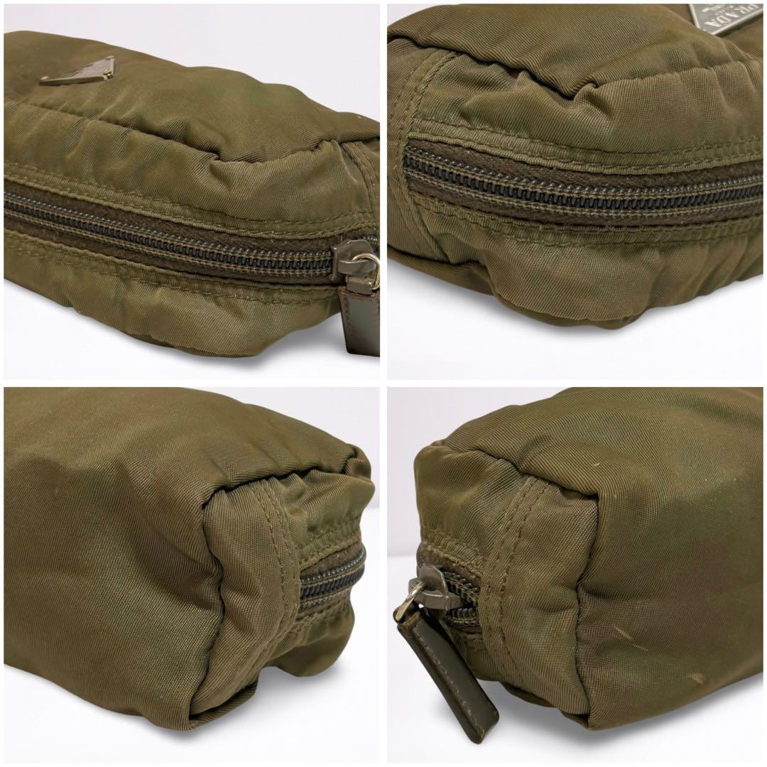 Prada Mini Pouch Small Accessory Case Triangle Lo… - image 7