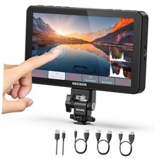 F700 7" Camera Field Monitor, 2000nit HD 1920x1080 IPS Touch F700 No Battery 