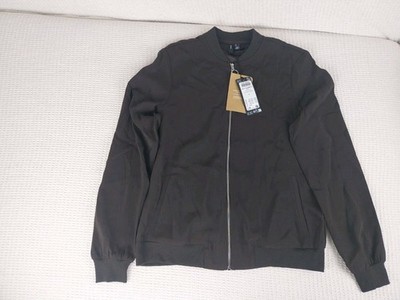 Vero Moda VMCOCO Lightweight Bomber Jacket Small NWT Chocolate Torte Brown S
