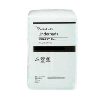 Wings Plus Underpad Heavy Absorbency 36X36'' 48 ct