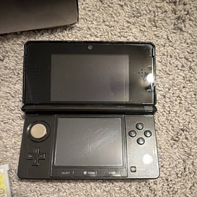 TESTED Nintendo 3DS Black Handheld CIB-w/ Donkey Kong Country Returns 3D