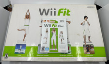 Nintendo Wii Fit Balance Board w/Wii Fit and Active Game Bundle Set - TESTED 02