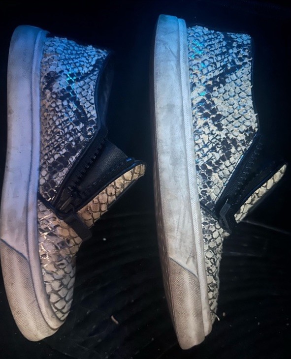 Giuseppe Zanotti Python Embossed Leather Devon Sn… - image 8