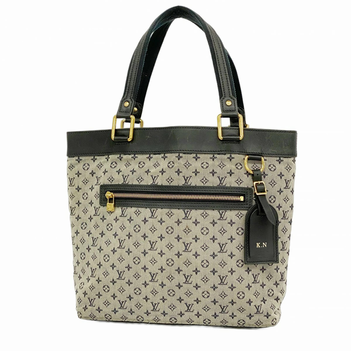 Borsa Louis Vuitton Monogram Mini Lucille GM blu 25 cm usata