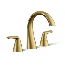 Kohler Avail R33048-4D-2MB Vibrant Brushed Moderne Brass Bathroom Faucet