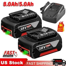 BAT609 For BOSCH 18V CORE 18 Volt 8.0Ah High Performance Battery BAT618 Li-ion