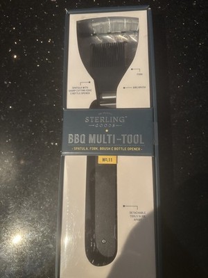 NEW! Sterling Goods BBQ Multi-Tool-4-in-1 function, detachable tools slide apart