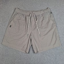 Rhone Pursuit Shorts Men 36 Gray Unlined Pockets Lightweight Stretch 7" Inseam