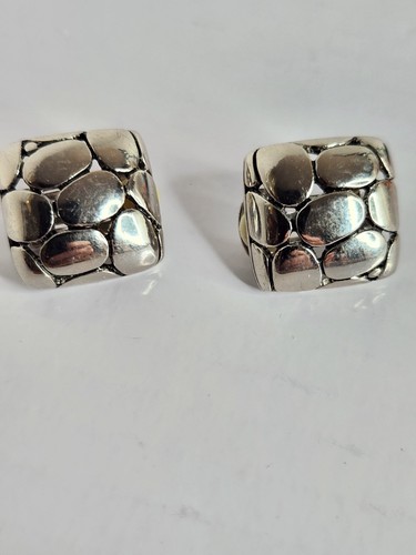 VTG Turquoise Style Clip On Earrings Lot of 7 Pairs Silver Tone Fashion Jewelry - Picture 15 of 24