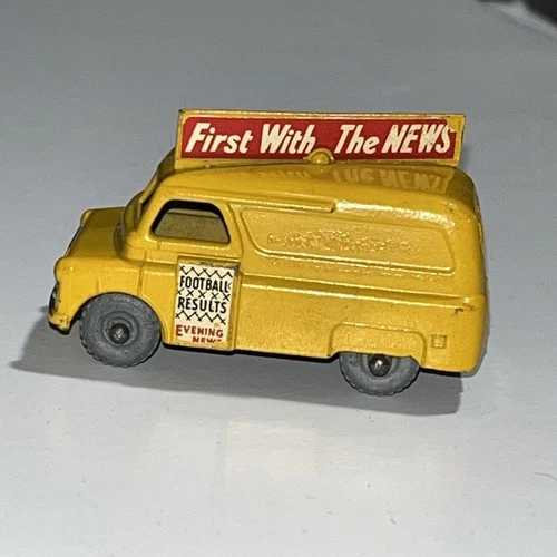 Lesney Evening News Bedford van "Matchbox" No. 42 Good original