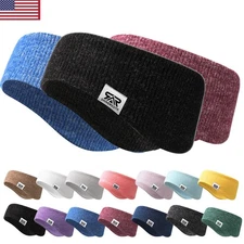 Ear Warmers Headband Fleece Running Winter Ear Covers Moisture Wicking Headband