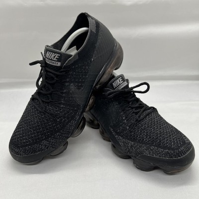 Nike Turnschuhe Größe 6 Damen dreifach schwarz Air VaporMax Flyknit Komfort Laufschuh