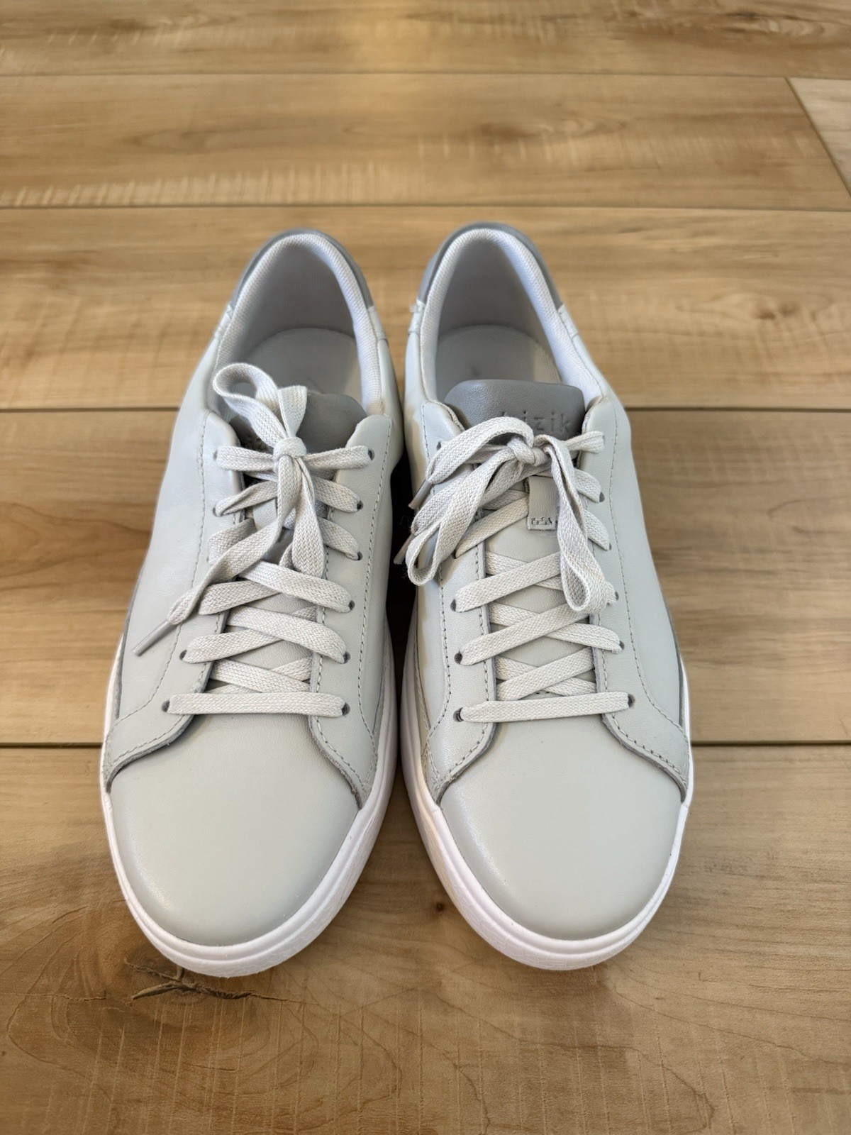 SAOLA Scarpe Kizik Vegas uomo taglia 7 5 grigio pelle vivavoce casual comode sneakers