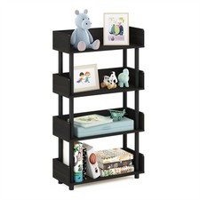 Furinno Turn-N-Tube 4-Tier Display Shelf Storage Shelves Book Shelf Open