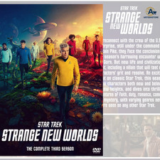 Star Trek: Strange New Worlds Season 3 2025 DVD / English / Sci Fi Tv Series