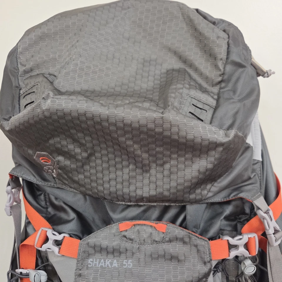 Mountain Hardware Shaka 55L Pack Hiking Medium Gray Orange Backpack - Image 2 of 4