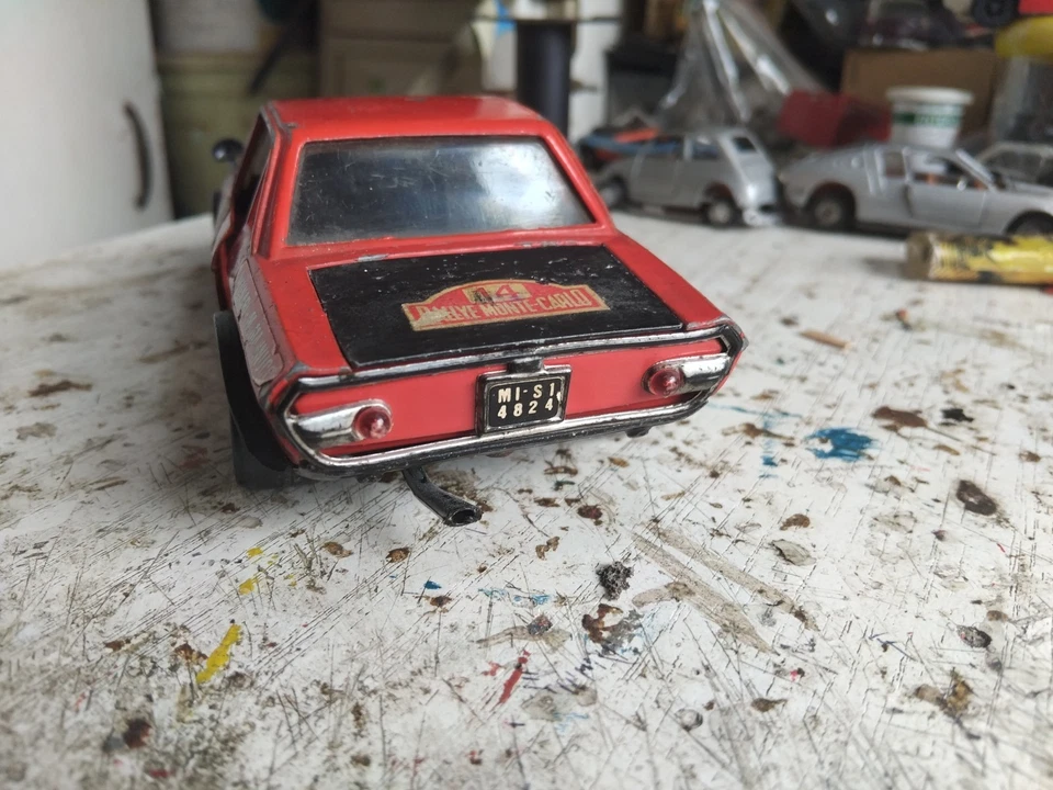 Politoys S8 Lancia Fulvia Coupe 1600 HF Montecarlo 1/25 - Immagine 2 di 4