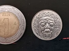 MEXICO Numismatic museum coin press mini souvenir piece, rare thus, see images