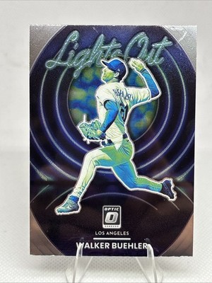 Walker Buehler 2022 Donruss Optic Lights Out #LO-11 Dodgers