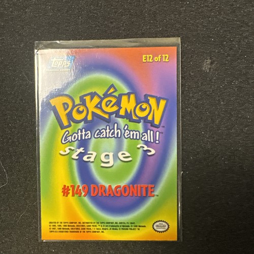 Dragonite #149 - Vintage Pokemon Topps - Picture 6 of 10