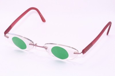 SILHOUETTE TITANIUM 7608 40 6053 PINK AUTHENTIC DESIGNER EYEGLASSES -17