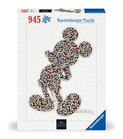 Erwachsenenpuzzle 940 Teile - Disney Micky Maus - Shaped Mickey Spiel 12000075