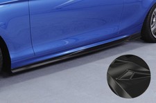 CSR Seitenschweller mit ABE für BMW 1er F21 M-Paket SS592-G Glossy schwarz Hochg
