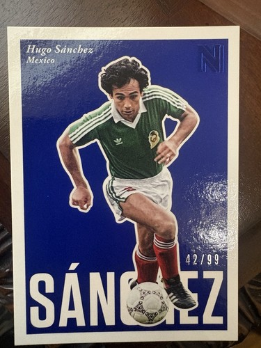 Hugo Sanchez #83 2017 Panini Nobility card