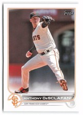 2022 Topps #137 Anthony DeSclafani San Francisco Giants