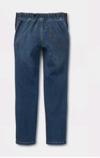 Cat And Jack Boys 14 medium Wash Straight Stretch Adjustable Waist Denim Jean