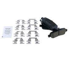 TRQ BFA73144 Rear Premium Posi Ceramic Brake Pad Set Kit Altima Maxima G35 FX45