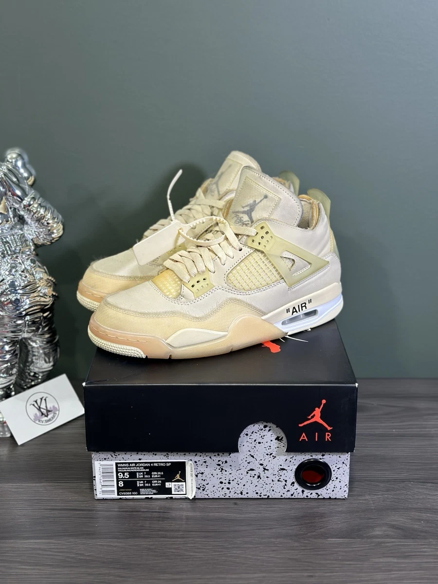 Jordan 4 SP x Off-White Mid Sail W for sale | eBay
