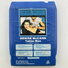 Denise McCann - Tattoo Man - Restored 8 Track Tape - New Pad and Splice