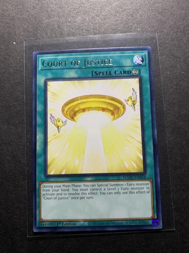 Yugioh - Court of Justice (Rare) (1st Edition) - MAZE-EN058 (P) - 第 1/1 張圖片