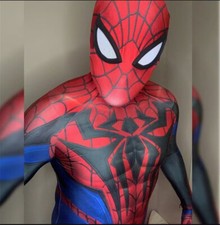 Upgraded Rivals Spiderman Jumpsuit Bodysuit Cosplay Costume Halloween 3D Zentai