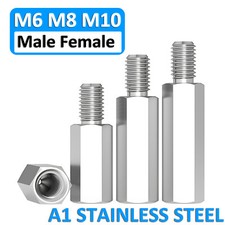 STANDOFF MOUNT FIXING SPACER BOLTS METRIC STANDARD THREAD M6/M8/M10