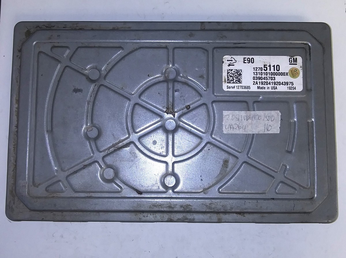 12705110 ecm ecu computer 2020 Chevrolet or GMC pickup