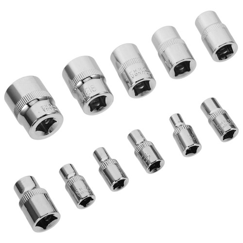 11 Pcs Dados Para Tornillos De E8 Vanadium Steel Wrench - Picture 10 of 12