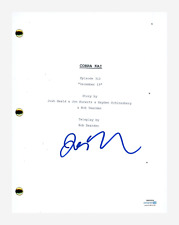 Jon Hurwitz Signed Cobra Kai December 19 E310 Script Screenplay Creator ACOA COA Jon Hurwitz Signed Cobra Kai December 19 E310 Script Screenplay Creator ACOA COA