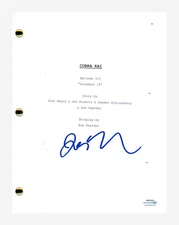Jon Hurwitz Signed Cobra Kai December 19 E310 Script Screenplay Creator ACOA COA