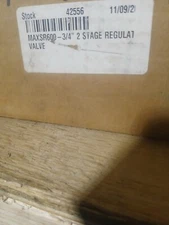 Maxitrol  SR600-1  2-STAGE REG VALVE Maxsr600-3/4"