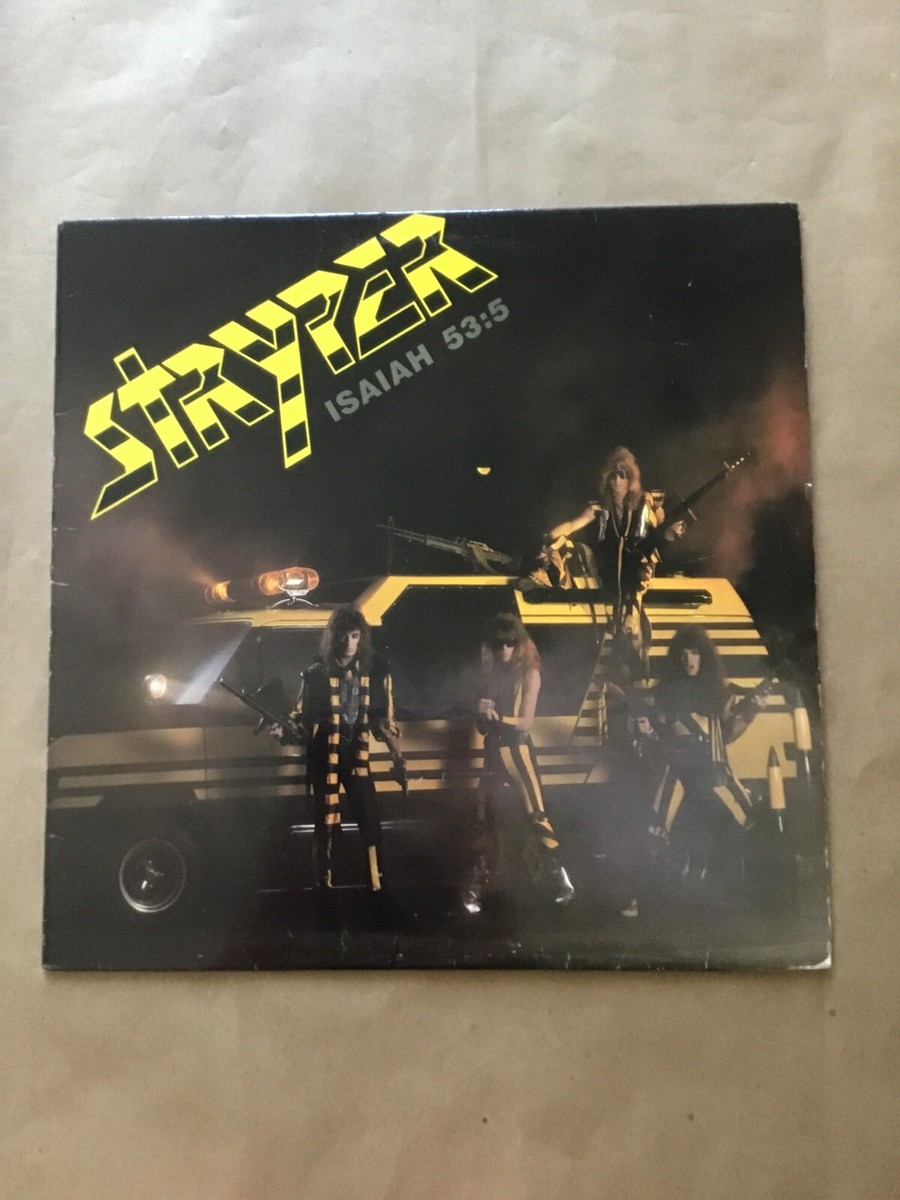 Stryper,Isaiah 53:5,Soldiers Under Command,Vinyl,1985,Enigma