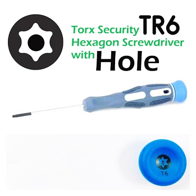 For Mac Mini TR6 T6H Torx Security Key/ Screwdriver Tool 2014 2016 HDD SSD T6
