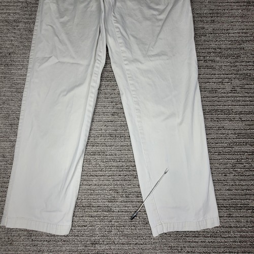 Gap Size 2L Girls Youth Pants Classic Fit Pleated Front Mid Rise Casual White - Picture 3 of 11