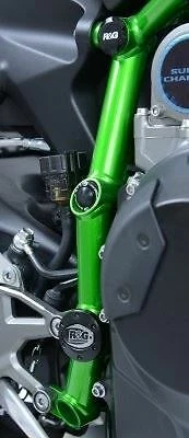 R&G Frame Plugs Black (Kit) Kawasaki Ninja H2 2015 - 2020 - Image 4 of 4