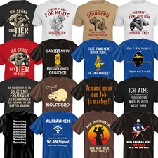 T-Shirt lustige Sprüche Hobby Freizeit Geschenke witzig Männer Job chillen relax