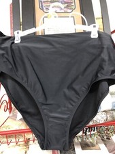 Time And Tru Swimwear 16/18 Black Bikini Bottoms Mix & Match