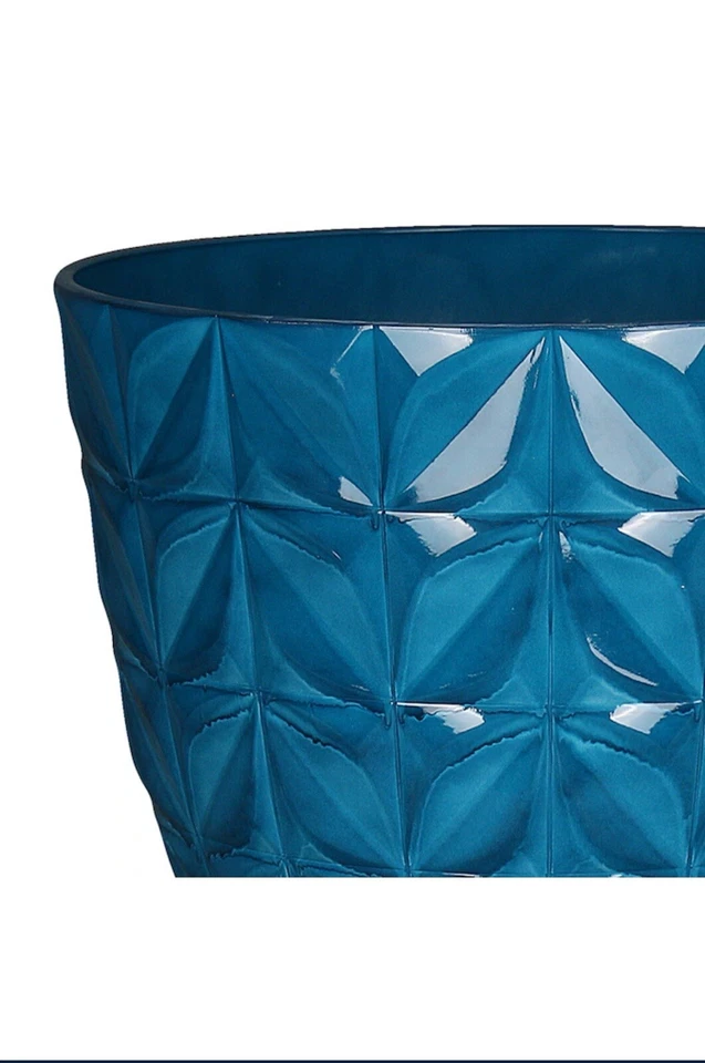 Смола стильный УФ погодостойкий сад и патио декор цветок горшок - Изображение 3 из 4