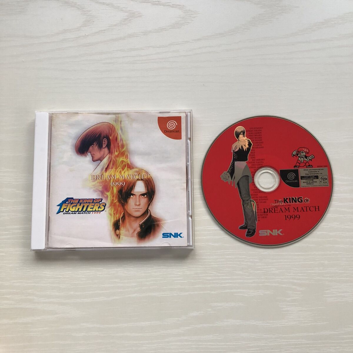 King Of Fighters Dreamcast 1999 99 2000 2001 2002 KOF set of King Of Fighters Dreamcast 1999 99 2000 2001 2002 KOF set of