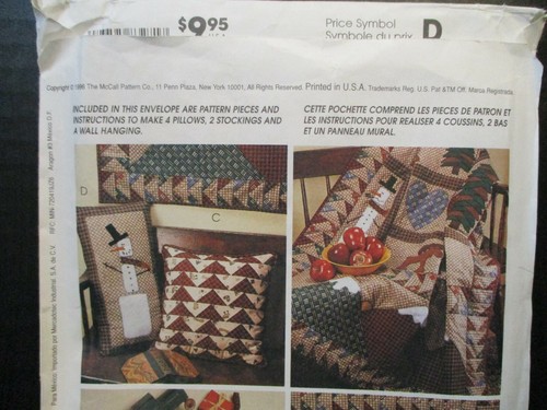 Medias colgantes de pared McCall's Crafts Pattern 8327 American Tradition - Imagen 6 de 10
